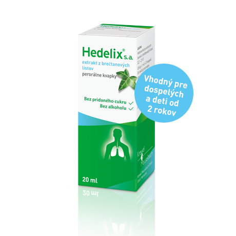 Hedelix® Kvapky proti kašľu